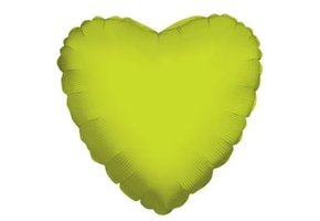 SALE > Heart - Lime Green - 18 inch - Kaleidoscope