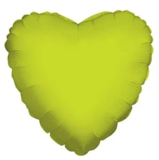 Heart - Lime Green - K18"/45cm VP