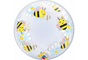 SALE > DECO BUBBLE - 24"/61cm - Sweet Bees & Daisies