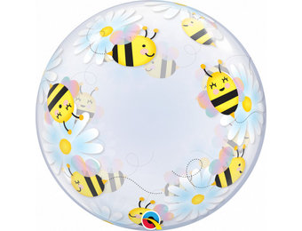 SALE > DECO BUBBLE - 24"/61cm - Sweet Bees & Daisies