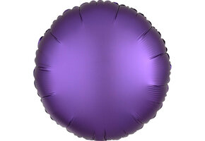 Round - Satin Luxe Purple - A18"/45cm