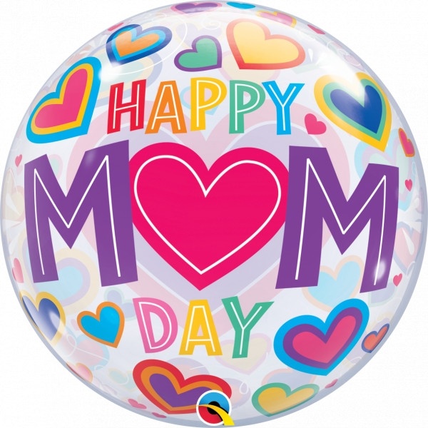 BUBBLE Mother's Day Big Hearts - 22"/56cm