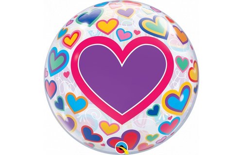 BUBBLE Mother's Day Big Hearts - 22"/56cm