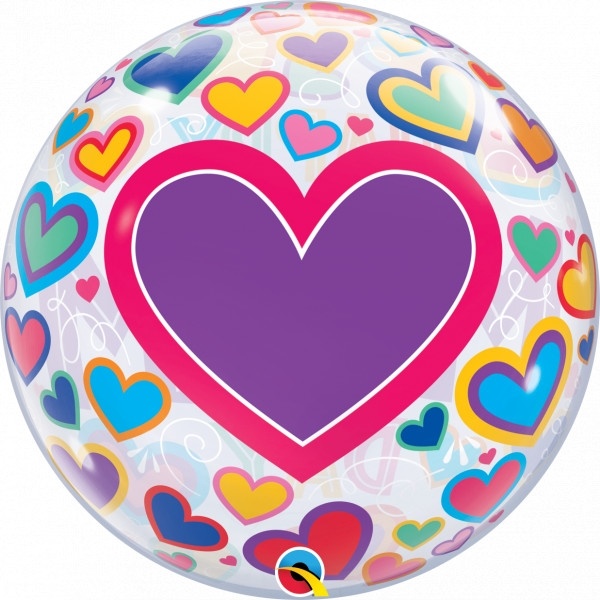 BUBBLE Mother's Day Big Hearts - 22"/56cm