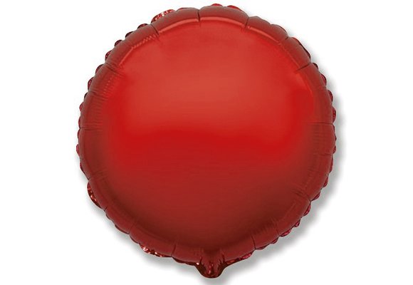 Round - Red - 9 inch - 5 stuks - Flex