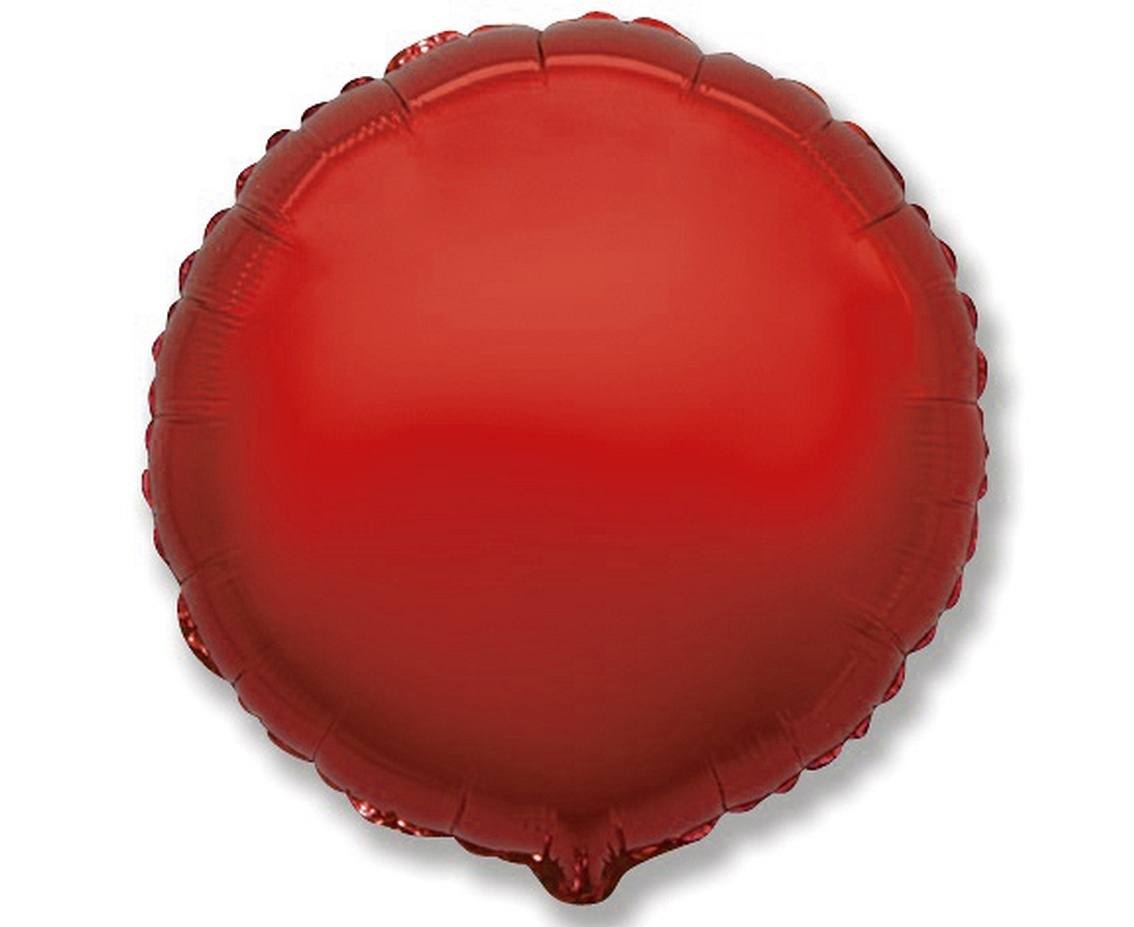 Round - Red - 9 inch - 5 stuks - Flex