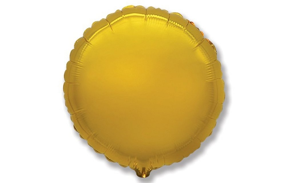 Round - Gold - 9 inch - 5 stuks - Flex