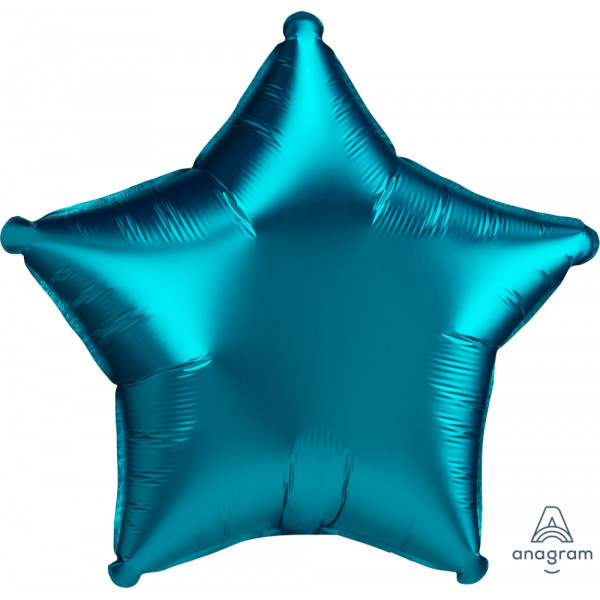 Star - Satin Luxe Aqua - A18"/45cm
