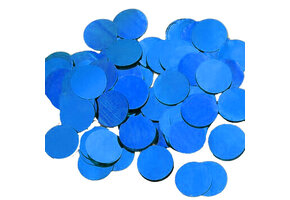 Confetti 25mm - Metallic Light Blue - 100 gram