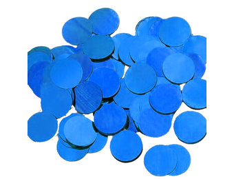 Confetti 25mm - Metallic Light Blue - 100 gram