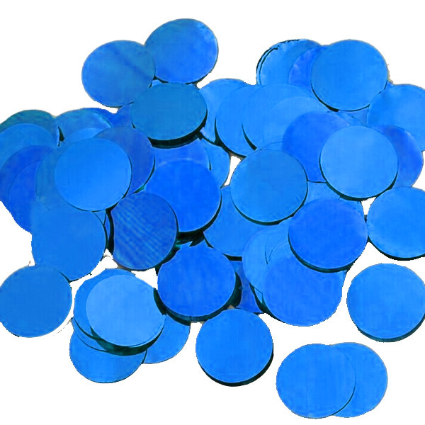 Confetti 25mm - Metallic Light Blue - 100 gram