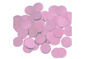 Confetti 25mm - Metallic Light Pink - 100 gram