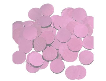 Confetti 25mm - Metallic Light Pink - 100 gram