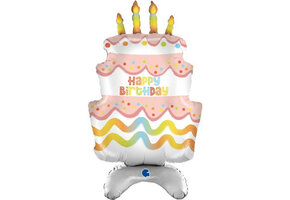 Centre Piece - Birthday Cake - 38 inch - Grabo