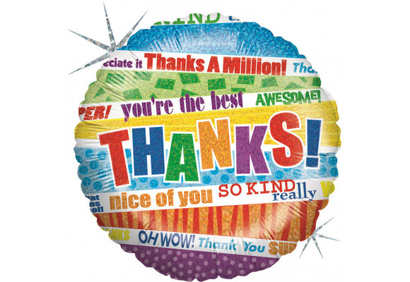 MICROFOIL - Thanks/Awesome/You're the Best - 9 inch - Betallic