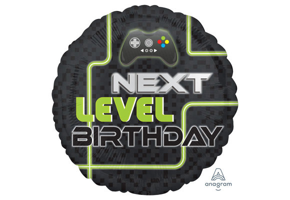 Birthday - Level Up - 18 inch - Anagram