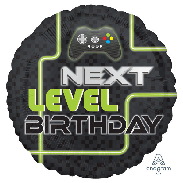 Level Up Birthday - A18"/45cm