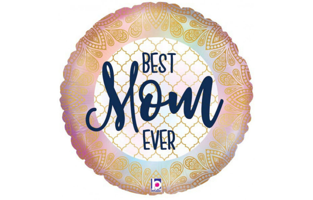 Best Mom - BoHo - 21 inch - Betallic