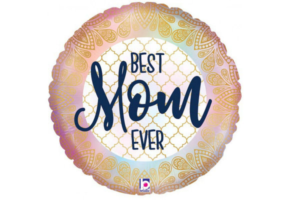 Best Mom - BoHo - 21 inch - Betallic