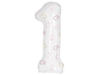 Nijntje Cijfer 1 - Roze - 106cm