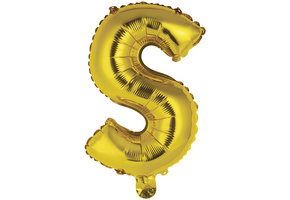 Letter Mini Gold - S - A34cm - zelfsluitend