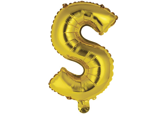 Letter Mini Gold - S - A34cm - zelfsluitend