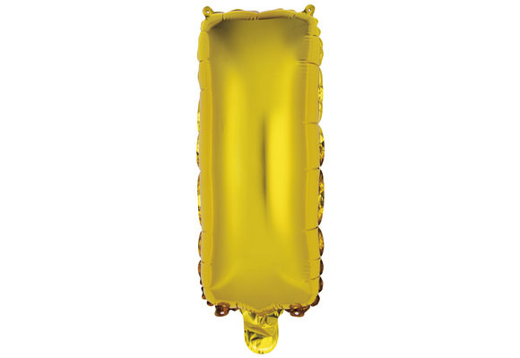 Letter Mini Gold - I - A34cm - zelfsluitend