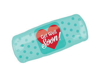 Get Well Soon Bandaid - A38cm x 73cm