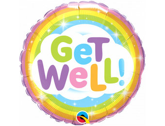 Get Well Rainbow - Q18"/45 cm