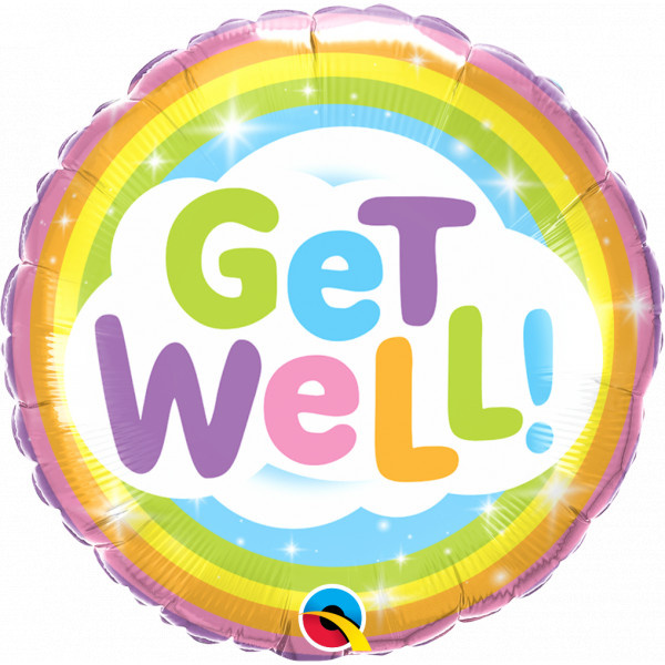 Get Well Rainbow - Q18"/45 cm