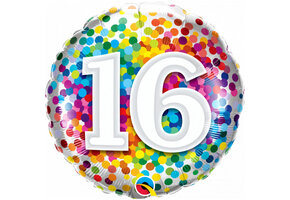 Rainbow Confetti - 16 - Q18"/45 cm