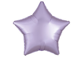 Star - Satin Luxe Pastel Lilac - 18 inch - Anagram