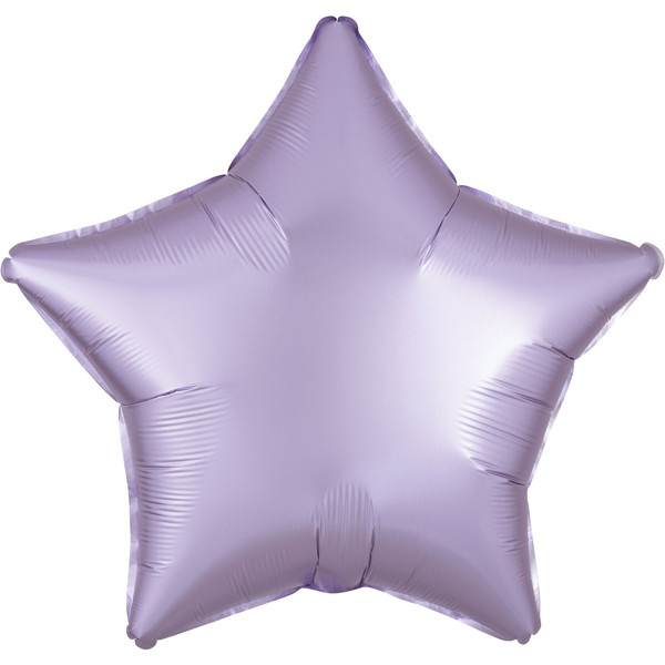 Star - Satin Luxe Pastel Lilac - A18"/45cm