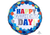 Father's Day Burst Hexagon - A18"/45cm