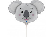 MICROFOIL - Koala Head - 14 inch - Grabo - Airfilled