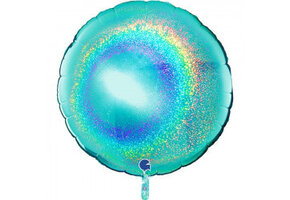 Round - Glitter Holographic - Tiffany - 36 inch - Grabo