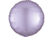 Round - Satin Luxe Pastel Lilac  - 18 inch - Anagram