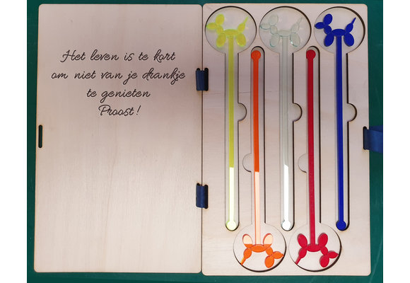 LS - Roerstaafje Hond - 23 x 15cm