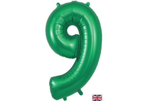 Cijfer Green - 9 - O34"