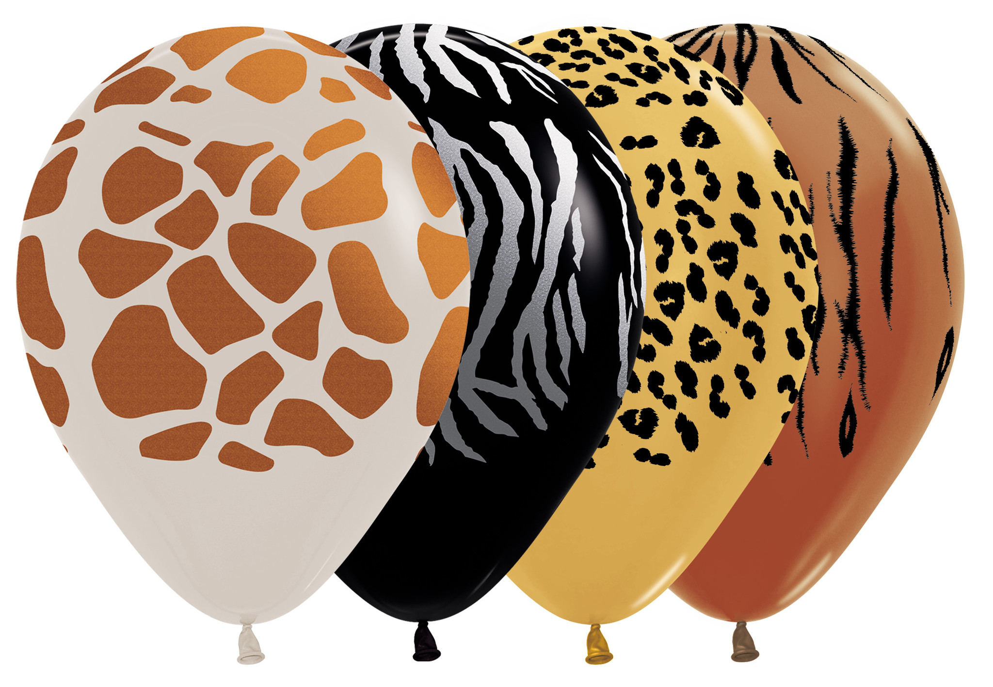 Sempertex 12 inch  - Animal - Metallic Ink - 25 Stuks