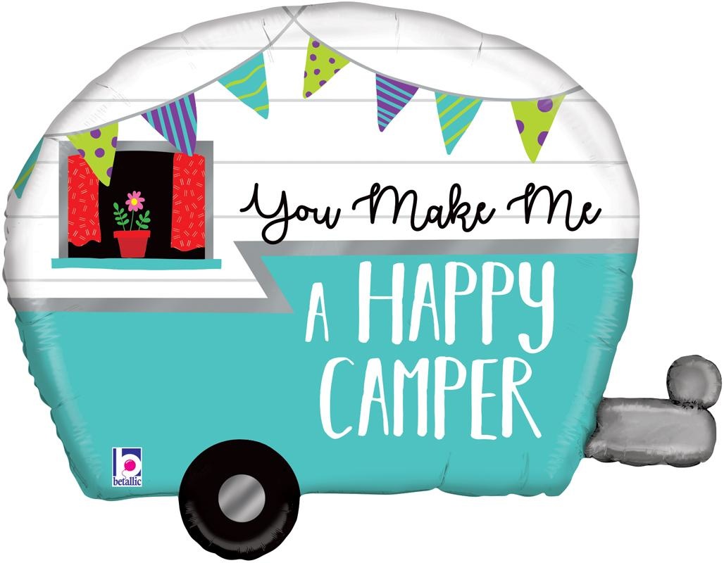 Happy Camper Shape - 31 inch - Betallic