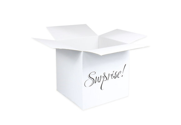 DOOS - White - SURPRISE! - 50x50x50cm - 5 stuks -  AFHALEN
