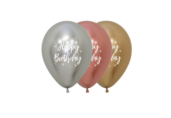 SALE > R5 - Happy Birthday - Reflex Assortment - 25Stuks