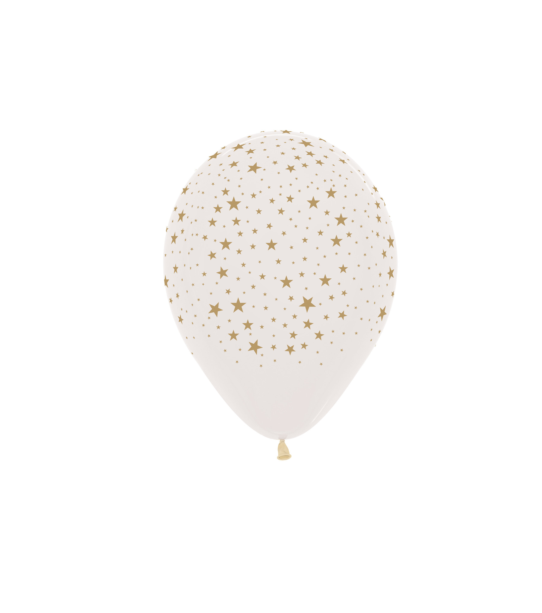 Sempertex 5 inch - Stars - Gold Print