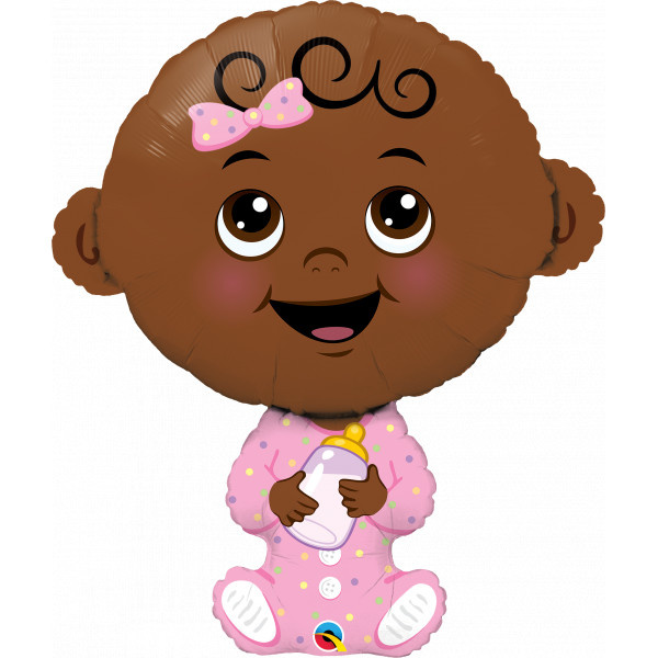 Baby Girl Dark Skin Tone - Q38"/96cm