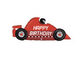 Birthday - Race Car Red - 56 inch - Betallic