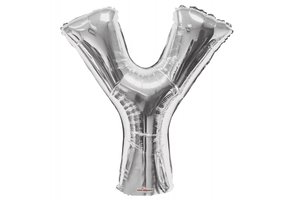 Letter Silver - O34"/86cm - Y