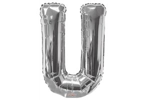 SALE > Letter Silver - U - 34 inch - Kaleidoscope.