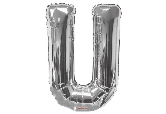 SALE > Letter Silver - U - K34"/86cm