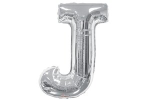 SALE > Letter Silver - J - K34"/86cm